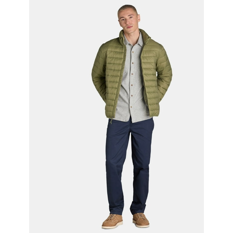 Ozark Trail Men's & Big Men's Puffer Jacket, Sizes S-3XL Ozark Trail Men's & Big Men's Puffer Jacket, Sizes S-3XL
