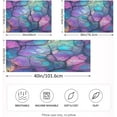 thumbnail image 4 of GZHJMY Satin Pillowcase for Hair and Skin, Colorful Bubbles Cooling Pillow Case with Envelope Closure Soft Breathable Silk Satin Pillow Cover for Sleeping King Size 40x20 in Home Decor, 4 of 7