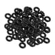 thumbnail image 4 of 100 tapones de silicona para cuentas con forma de anillo, para manualidades, para adultos, con espaciador. Negro, 4 of 9