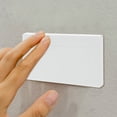 thumbnail image 2 of 4 placas de pared en blanco para caja de conexiones, cubiertas de plástico para tomacorrientes, fácil instalación (medianas), 2 of 7