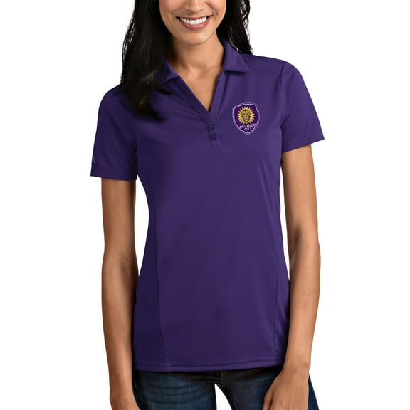 Orlando City SC Antigua Women's Tribute Polo - Purple