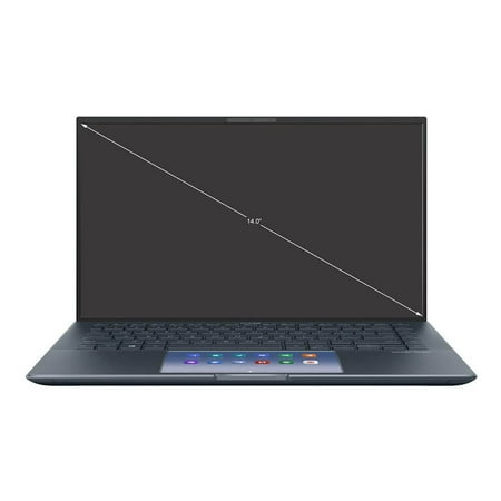 ASUS - ZenBook 14" Laptop - Intel Core i7 - 16GB Memory - NVIDIA GeForce MX450 - 512GB SSD - Pine Gray