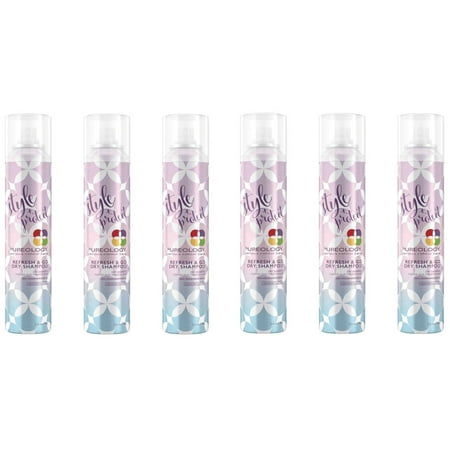 Pureology Style & Protect Refresh & Go Dry Shampoo, 3.4oz (Pack of 6)