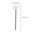 thumbnail image 2 of DEEPCRAFF 4Pcs Oil Diffuser Flower Sticks White PE For Living Room, 2 of 8