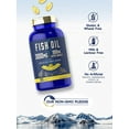 thumbnail image 4 of Fish Oil 3000mg | 900mg Omega 3 | 200 Softgels | Lemon Flavor | Non-GMO and Gluten Free Supplement, 4 of 7