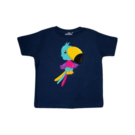 

Inktastic Colorful Parrot Tropical Bird Tropical Parrot Gift Toddler Boy or Toddler Girl T-Shirt