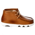 thumbnail image 3 of Twisted X Boots Boys ICA0024 Infant Twisted X Distressed Leather Mocs with Laces 3 Tan, 3 of 5