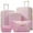 Pink, variant on Luggage Set 5 Piece, Hardside Carry on Suitcase , Expandable Luggage with Travel Bags Spinner Wheels TSA Lock
