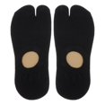 thumbnail image 1 of lionlar Unisex 2 Toe Socks Socks Low Cut Socks Black, 1 of 9