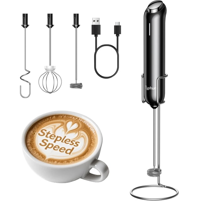 Espumador de Leche Typhur InstaWhisk MF04 Recargable de Varilla