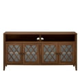 thumbnail image 4 of Better Homes & Gardens Trellis TV Stand for TVs up to 65", Walnut, 4 of 13