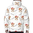 thumbnail image 7 of Sikiie Corgi With Santa Claus Hat Men's Hoodie, Essentials Hoodie, Sweatshirt, Pullover Hooded Sweatshirt for Men-X-Large, 7 of 7