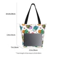 thumbnail image 5 of Fotbe Cactus And Insects Pattern Beach Tote,Shoulder Handbag,Spacious Tote Bag,Lightweight Travel Bag,Versatile Shopping Bag, 5 of 9