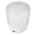 thumbnail image 4 of Máquina Deshidratadora De Alimentos, 5 Bandejas, 350 W, Secadora Eléctrica Versátil, Temperatura Ajustable, Funcionamiento Silencioso Para El Hogar, 4 of 7