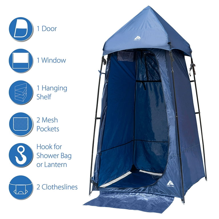 Ozark trail 2 room shower tent hotsell