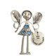 thumbnail image 1 of Xihbxyly Adorno "Amigo para Siempre", Un Regalo Sincero para Amigos Cercanos, Decoración Única de Hierro, Regalo de Navidad Significativo, Perfecto para Mejores Amigos, Juego de 1 Pieza., 1 of 2