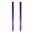 thumbnail image 2 of Wig Savings! Bradem Color Card Wig Piece Long Straight Hair Single Card Two Piece Color Hair Extension Piece Gradient Hanging Ear Bleach Dyed Wig, 2X Wig Extensions, 2 of 9