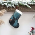 thumbnail image 6 of Naloa Mystical Forest Elk Christmas Stockings Decorations, Xmas Ornaments, DIY Personalized Farmhouse Decor for Home Family Party Tree, 6 of 7