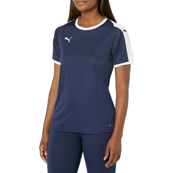 PUMA Womens Liga Jersey - Peacoat/White - Medium