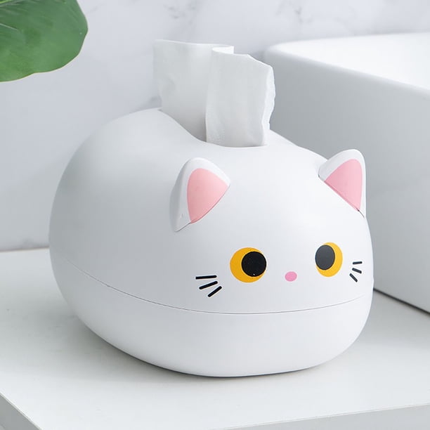 Kitchen aid Cat Tissue Box Cute Cat Napkin Box Kawaii Cat Tissue Holder Cat Cute Tissue Box For Car Home Bathroom Kitchen Office