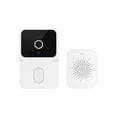 thumbnail image 2 of Timbre Inalámbrico con Cámara, Video HD, Lente Gran Angular de 100°, con Detección de Movimiento y Audio Bidireccional, y Conectividad WiFi para Seguridad del Hogar, 2 of 9