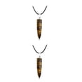thumbnail image 4 of Abalorio de columna hexagonal Minnieouse joyería para hombres colgantes amuletos de Cristal, 4 of 6