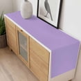thumbnail image 5 of Table Runner Dresser Scarves 90 Inch Long,Purple Watercolor Solid Color Linen Dining Table Runners, 5 of 9