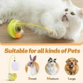 thumbnail image 4 of GlobaShun Interactive Cat Feather Toys, 2025 New Automatic Interactive Cat Toys for Indoor Cats Exercise Feather Toy for All Breeds, 4 of 7