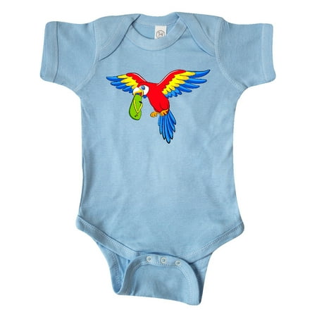 

Inktastic Parrot and flip flop Gift Baby Boy or Baby Girl Bodysuit