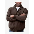 thumbnail image 3 of KingSize Men's Big & Tall Microsuede Bomber Jacket, 3 of 5