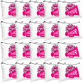 thumbnail image 1 of Bolsa de maquillaje Cosblank Cheer Teams de lona, 20 unidades, rosa, 1 of 6