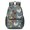 Rooster and Egg, variant on Rooster and Turkey Brown Pattern 17" School Backpacks for Teens,Waterproof Oxford Fabric,S-Shape Padded Straps for School,Travel,Hiking,Camping