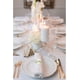 thumbnail image 3 of Juego de 6 servilleteros con cuentas, decoración de mesa para fiestas, servilletero dorado, diámetro de 4 cm, servilletero con hebilla de perla para cena de boda navideña, 3 of 5