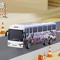 thumbnail image 4 of 2.4GHz Remote Control Bus - 1:30 Scale School Toy with LED Lights for Kids Ages 3+, 4 of 6