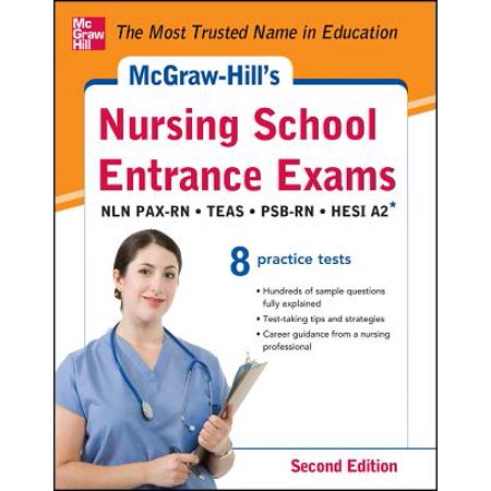 Mcgraw Hill S Nursing School Entrance Exams Second