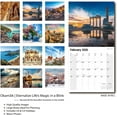 thumbnail image 2 of 2026 Wall Calendar Türkiye Planner Calendar, Hangable Monthly Wall Calendar with Large Blocks for Organizing & Planning, Academic Schedule, Home, Office & family, Thick & Sturdy Paper (12"x24" Open), 2 of 6