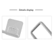 thumbnail image 5 of Toystoory Portarrollos de papel de cocina, toallero autoadhesivo de plástico, estante colgante móvil de 180 grados, accesorios Organizadores de utensilios de cocina Gris, 5 of 6