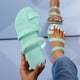 thumbnail image 1 of Pantuflas de gran tamaño para mujer, sandalias de playa con punta abierta, chanclas Wmkox8yii  ytu10972, 1 of 6