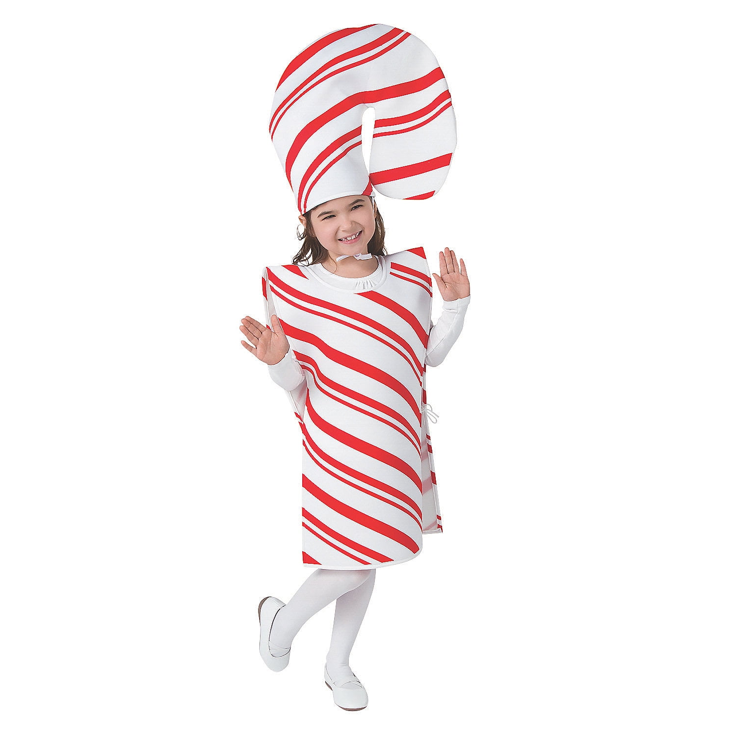 Candy Cane Costume - Apparel Accessories - 2 Pieces - Walmart.com - Walmart.com