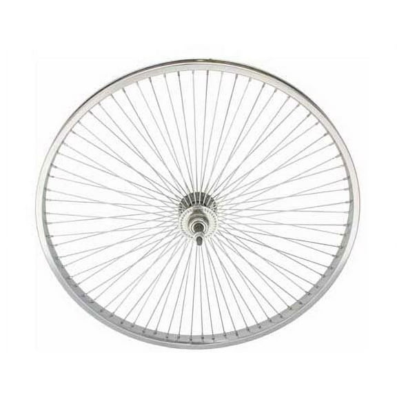 26" 72 Spoke Free Wheel 14G Chrome. Bicycle wheel, bike wheel, Lowrider bike wheel, lowrider bicycle wheel, chopper,beach cuiser