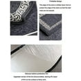 thumbnail image 4 of Jinsinto Stair Mats Jacquard Rectangular Stair Rugs Stair Mats 2pcs 24×65cm new upgrade: bottomless: plus 3cm hem, 4 of 5