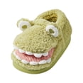 thumbnail image 2 of Pantuflas de dinosaurio, informales, ligeras y novedosas, para interiores, suaves y cómodas para el hogar 44 a 45, 2 of 10