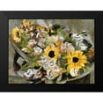 thumbnail image 2 of Wang, Melissa 14x12 Black Modern Framed Museum Art Print Titled - Sunflower Bouquet III, 2 of 5