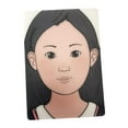 thumbnail image 3 of lionlar 2x Faces Practice Board, Display Tool Reusable Painting Stencils Board Colored Makeup Tool, 3 of 9