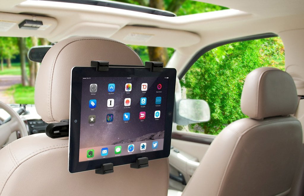 Novel Adjustable Car Seat Headrest Mount Holder for iPad Galaxy Tablet GPS 
