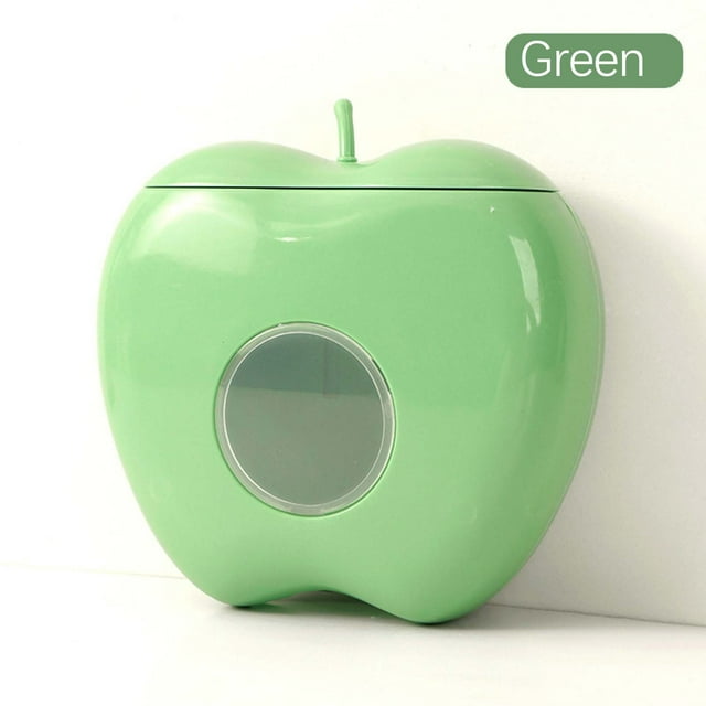 Clearance! Reweti Plastic Wrap Storage Box Kitchen Wall Mounted Large Capacity Hole Plastic Wrap Wall Mounted Collection Box