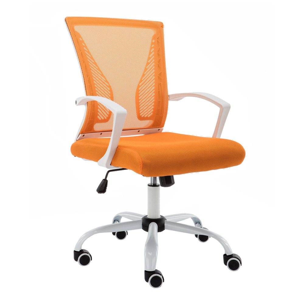 Modern Home Zuna MidBack Office Chair White/Orange Walmart Canada