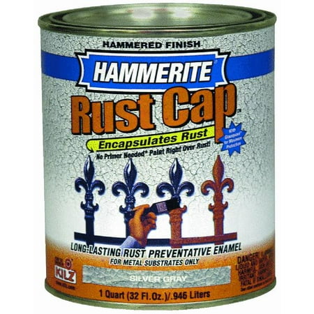 Hammerite Rust Cap Paint & Primer In One Hammered Finish