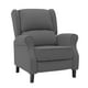 thumbnail image 2 of Sofá Reclinable Manual Gris Marsella, 2 of 4
