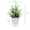 E, variant on 1Pack Mini Artificial Plastic Potted Fake Plants for Home Decor, Indoor Small Faux Topiaries for Room, Office Desk, Bathroom Greenery Decoration, Perfect for Home Decorative Gift